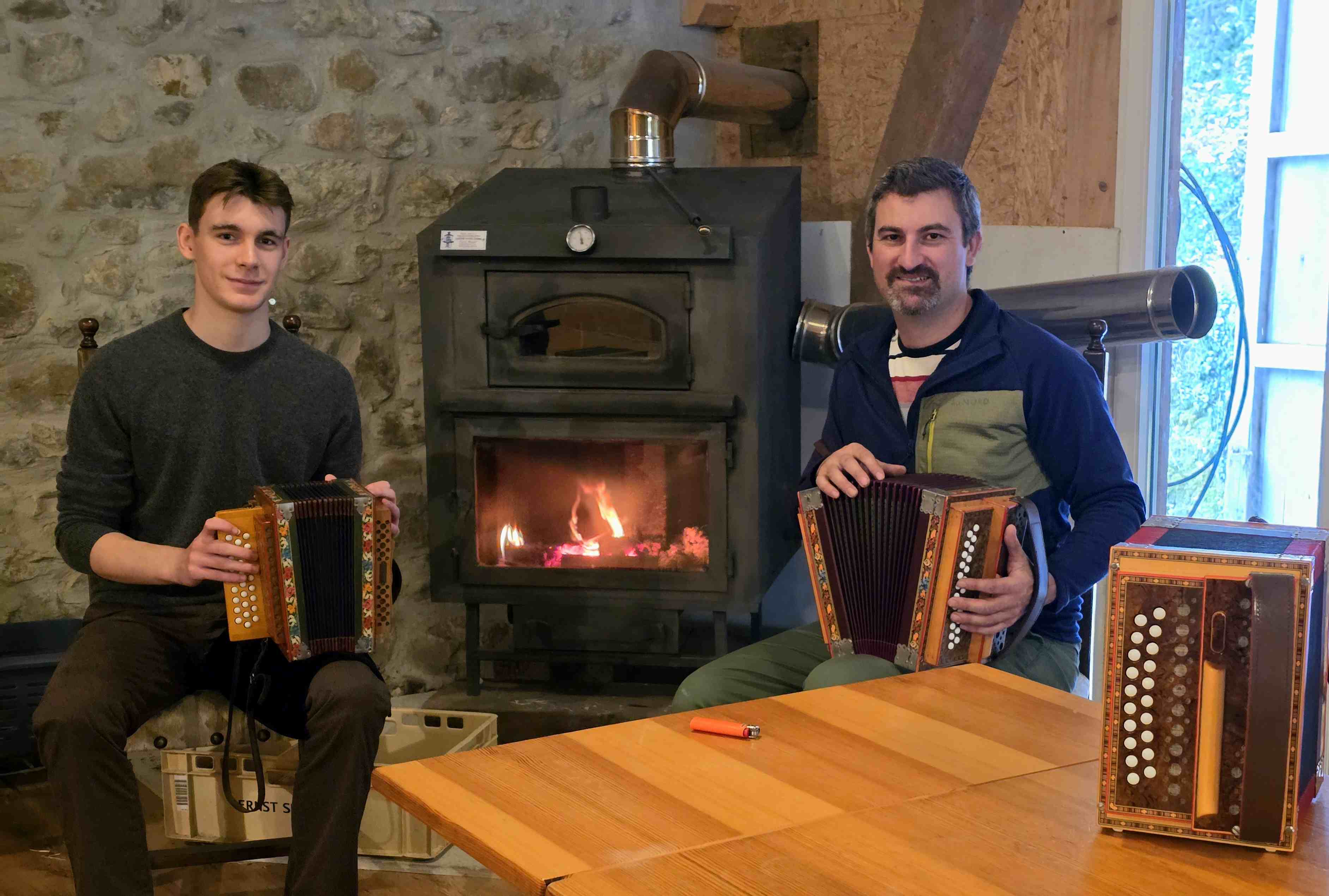 Le duo en répétition