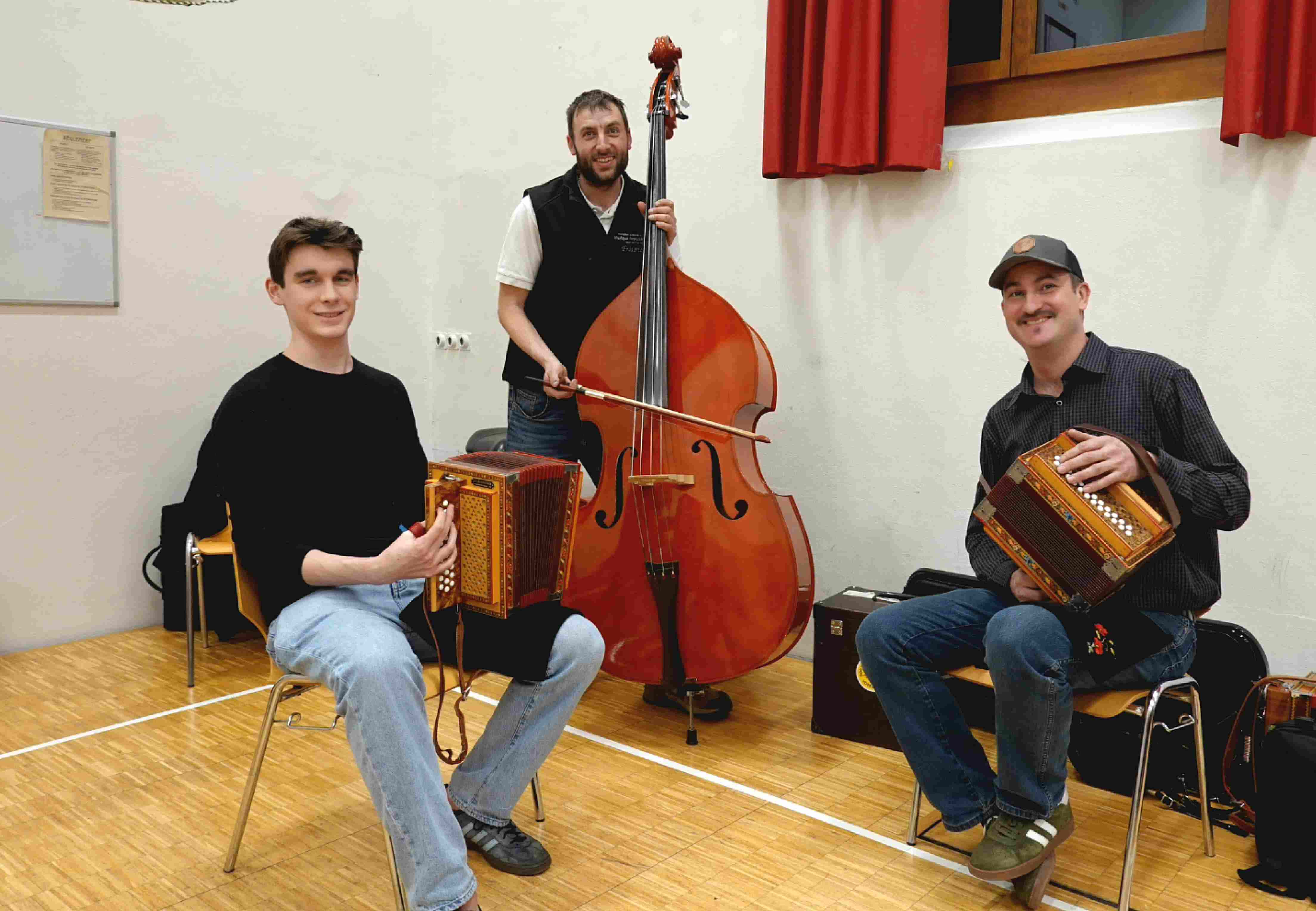 Antoine, Fredéric et Michael